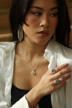 Load image into Gallery viewer, Simple Eye Necklace SILVER