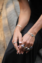 Load image into Gallery viewer, Black Baroque Pearl Ring