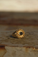 Load image into Gallery viewer, "Bolitas" Signet Ring GOLD PLATED