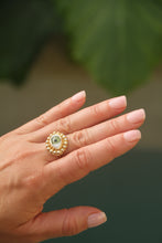 Load image into Gallery viewer, Big Evil Eye Ring GOLD PLATED