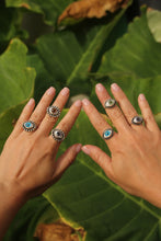 Load image into Gallery viewer, Big Evil Eye Ring SILVER