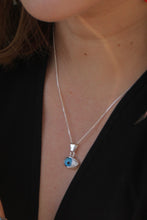 Load image into Gallery viewer, Simple Eye Necklace SILVER