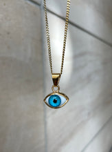 Load image into Gallery viewer, Simple Eye Necklace GOLD PLATED