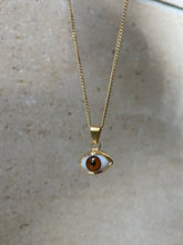 Load image into Gallery viewer, Simple Eye Necklace GOLD PLATED