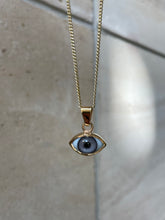 Load image into Gallery viewer, Simple Eye Necklace GOLD PLATED