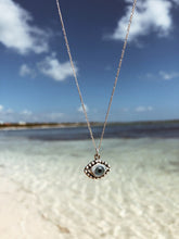 Load image into Gallery viewer, "Bolitas" Evil Eye Necklace SILVER