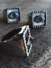 Load image into Gallery viewer, The Countess Oxidized Silver Ring