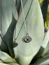 Load image into Gallery viewer, "Bolitas" Evil Eye Necklace SILVER