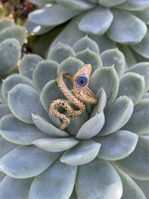 Load image into Gallery viewer, The Serpent Ring GOLD PLATED