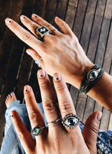 Load image into Gallery viewer, Evil Eye Leather Strap Bracelet