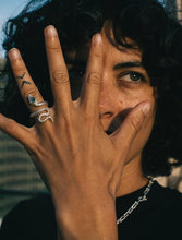Load image into Gallery viewer, The Serpent Ring SILVER