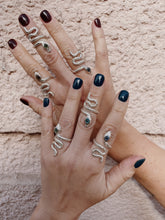 Load image into Gallery viewer, The Serpent Ring SILVER