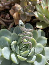 Load image into Gallery viewer, The Serpent Ring SILVER
