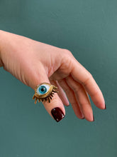 Load image into Gallery viewer, (Lost in Your) Lashes Ring GOLD PLATED