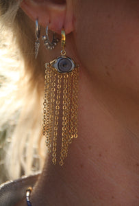 Medusa Earrings GOLD PLATED