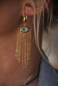 Medusa Earrings GOLD PLATED