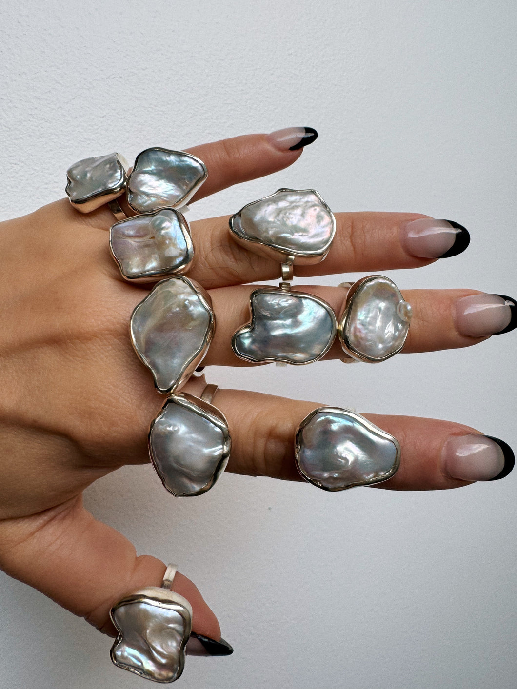 Baroque Pearl Ring SILVER
