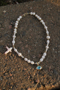 Heavenly Protective Pearl Necklace