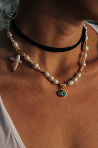 Heavenly Protective Pearl Necklace