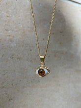 Load image into Gallery viewer, Simple Eye Necklace GOLD PLATED

