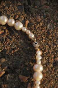 Del Cielo Pearl Necklace Gold Plated