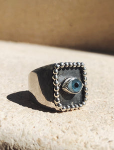 The Countess Oxidized Silver Ring