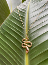 Load image into Gallery viewer, The Serpent Necklace GOLD PLATED
