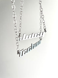 The Label Necklace
