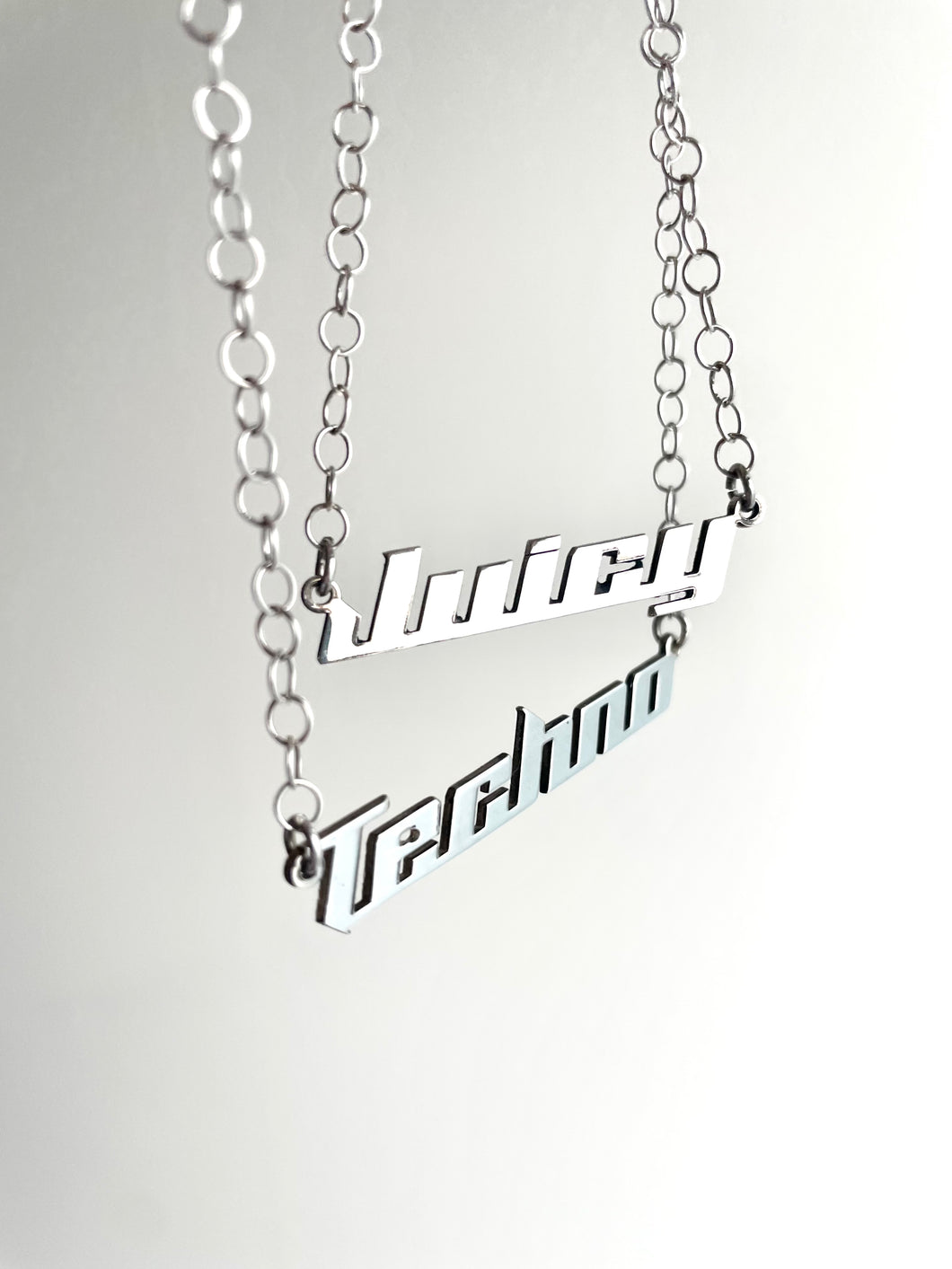 The Label Necklace