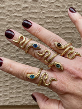 Load image into Gallery viewer, The Serpent Ring GOLD PLATED
