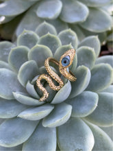 Load image into Gallery viewer, The Serpent Ring GOLD PLATED
