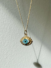 Laden Sie das Bild in den Galerie-Viewer, &quot;Bolitas&quot; Evil Eye Necklace GOLD PLATED
